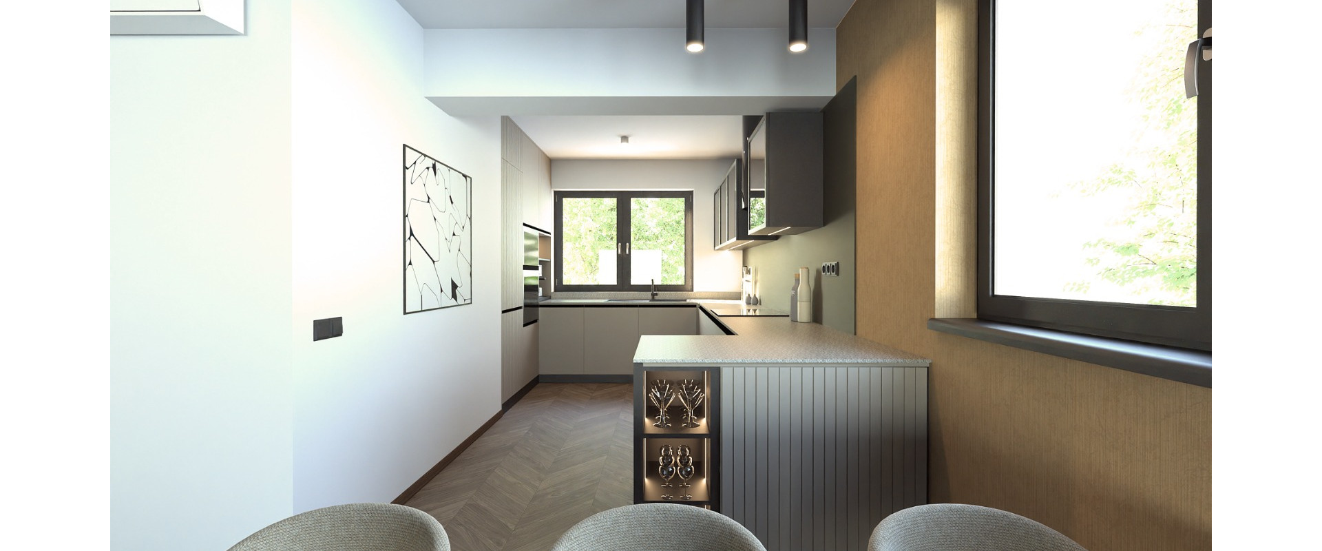 3D obhliadka - Mezonet na predaj – Zámok a okolie