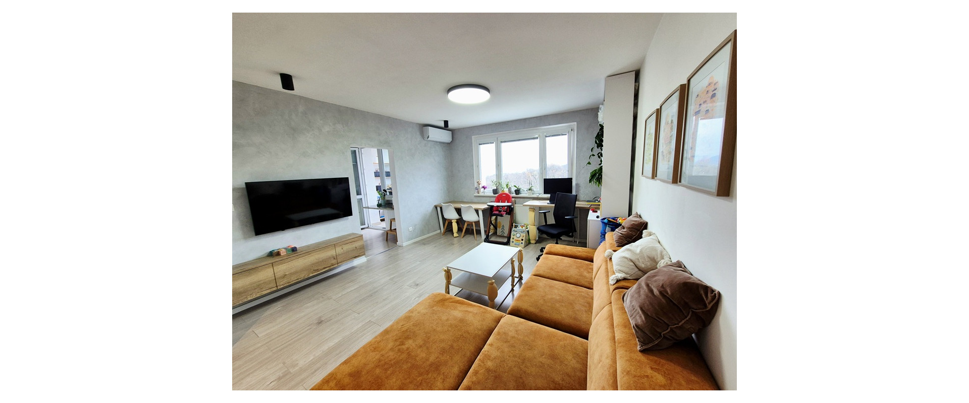 NA PREDAJ PEKNÝ 2-IZB.BYT S VÝHĽADOM PRI LESE V KARLOVEJ VSI