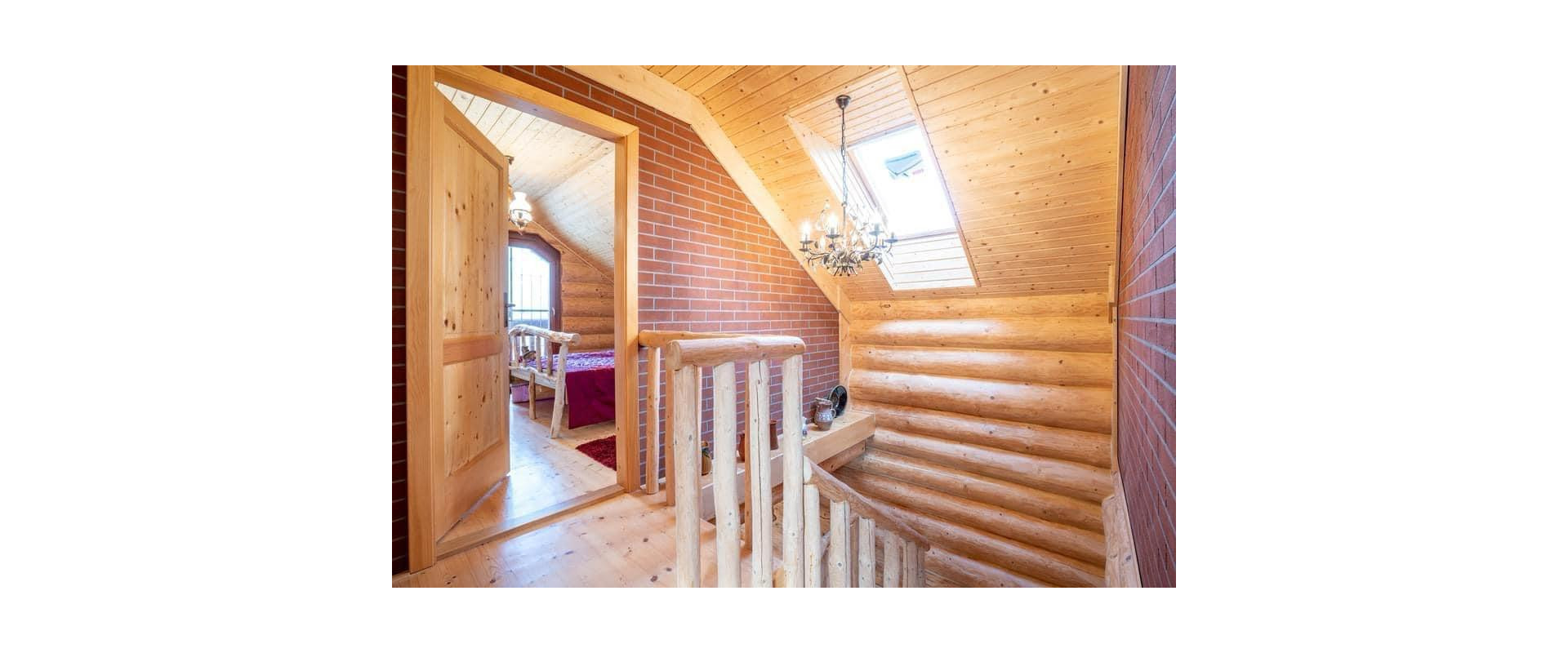 Luxusná zrubová chata s druhou murovanou stavbou – Posádka, Dvorníky (626 m²)