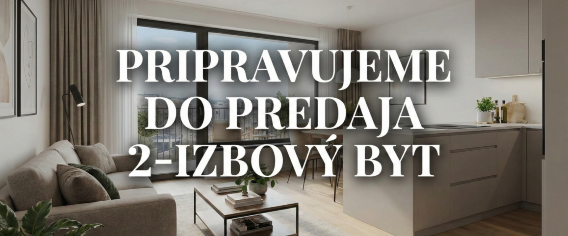 Moderný 2-izbový byt 61 m² v centre Nitry po rekonštrukcii