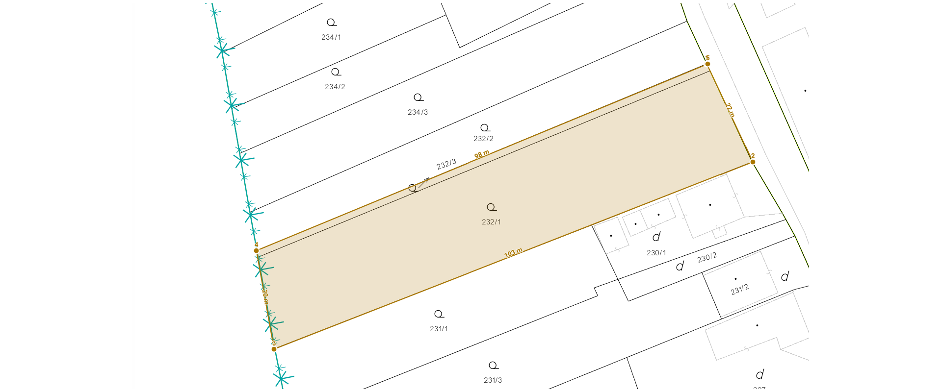 Na predaj stavebný pozemok - 2050 m² v obci Karná cca.15min. od mesta Humenné.