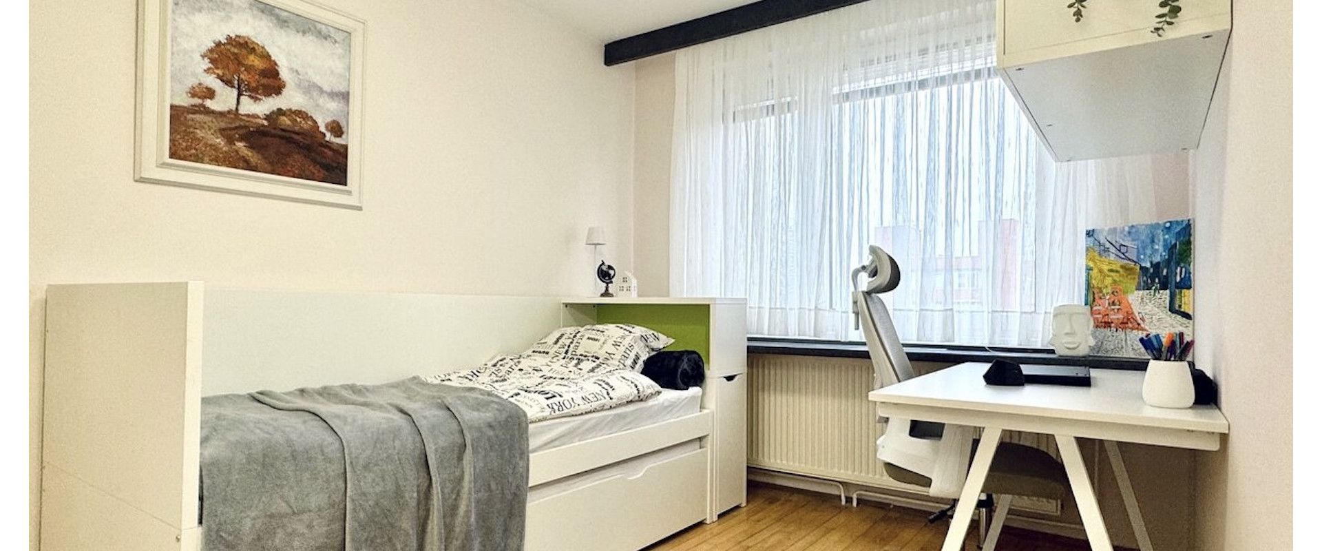 3izb. slnečný byt s presklenenou lodžiou v širšom centre Bratislavy