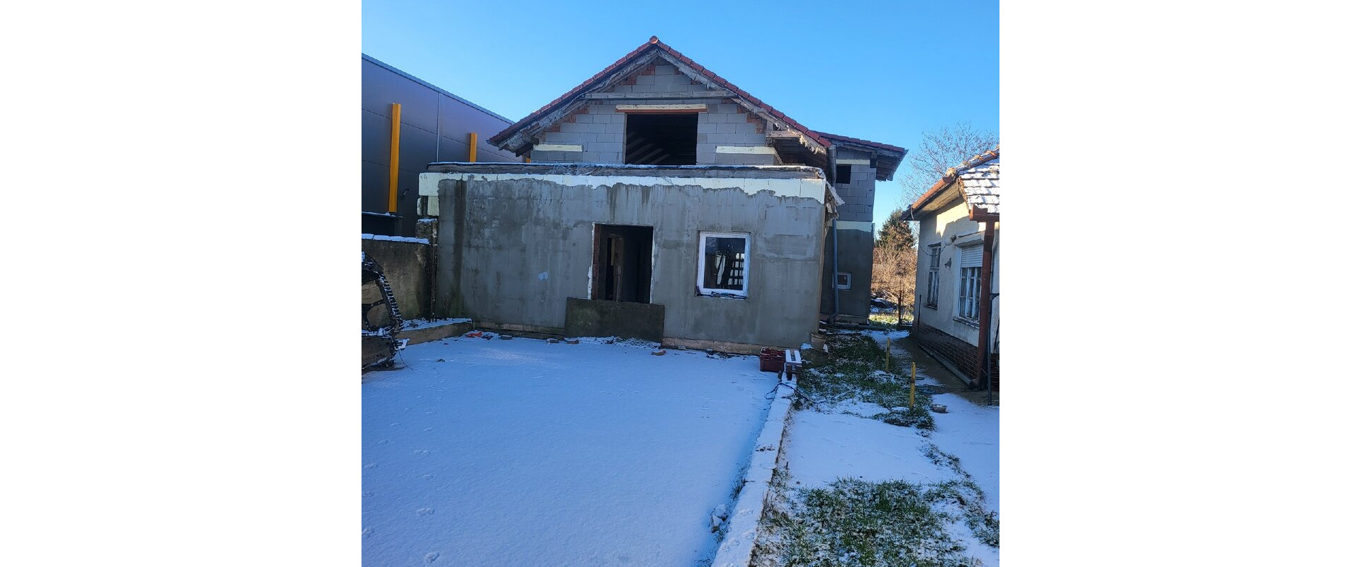 Rodinný dom na predaj v obci Veľký Cetín, rozostavaný, 75tis