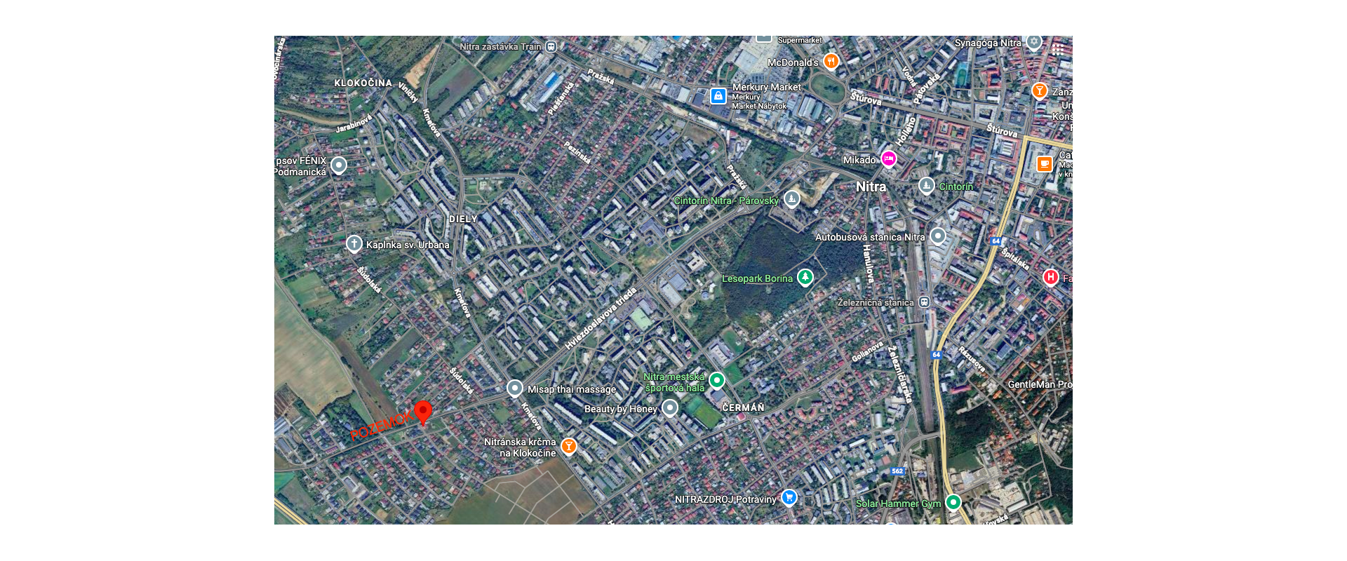 STAVEBNÝ POZEMOK 383 m2 + PROJEKT DOMU, Nitra - Hviezdoslavova trieda