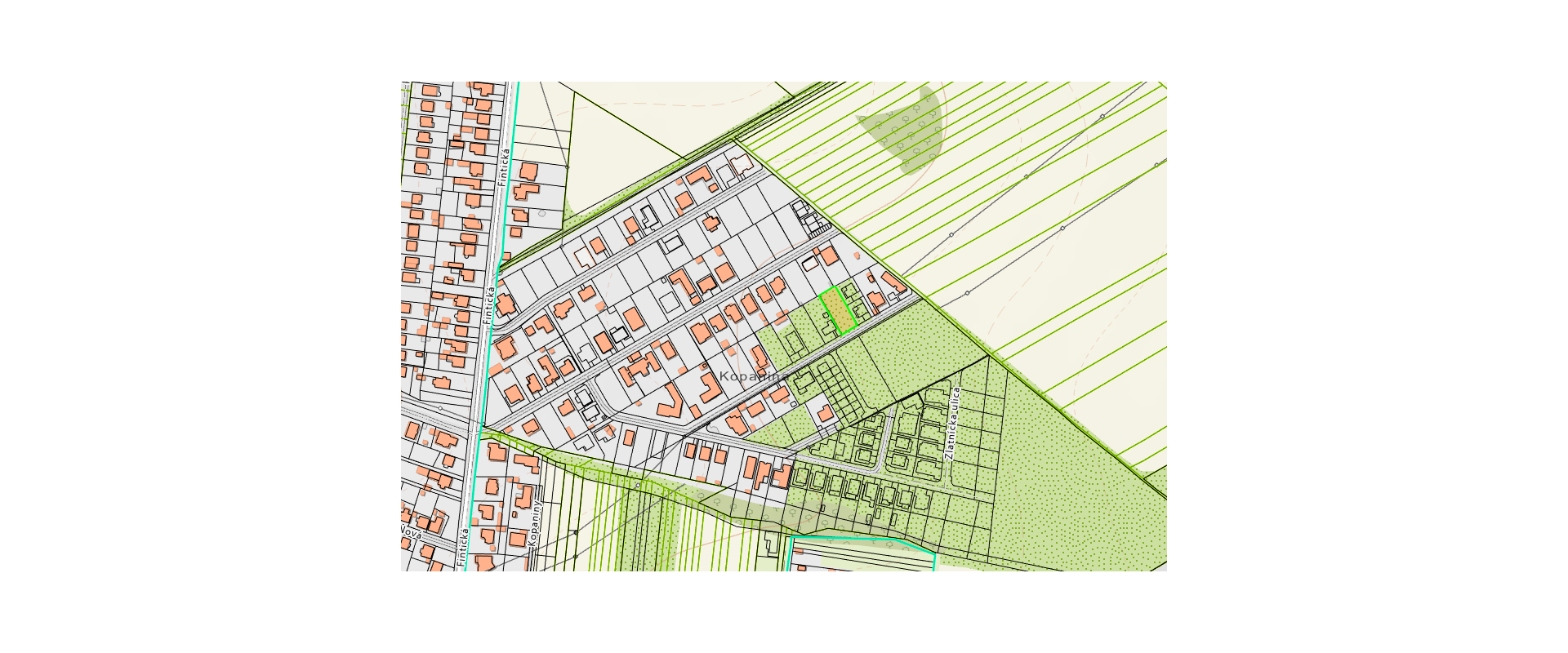 Na predaj rovinatý stavebný pozemok o rozlohe 759m² - časť KOPANINA, Nižná Šebastová