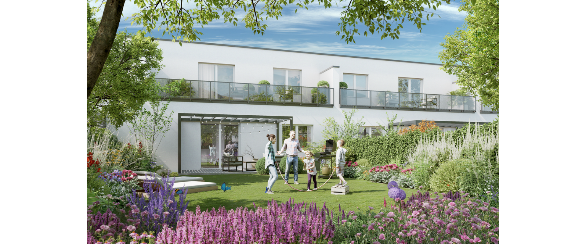 4-izbový radový dom s terasou 18 m² – bývanie pod lesom