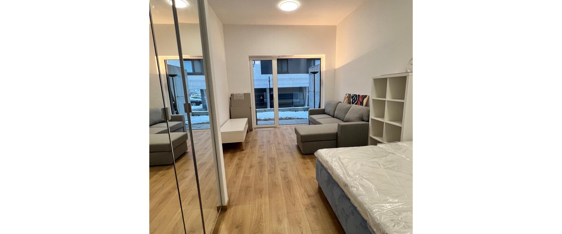 Nový 1,5 izb. byt s predzáhradkou a parkovacím miestom na prenájom v Rovinke.