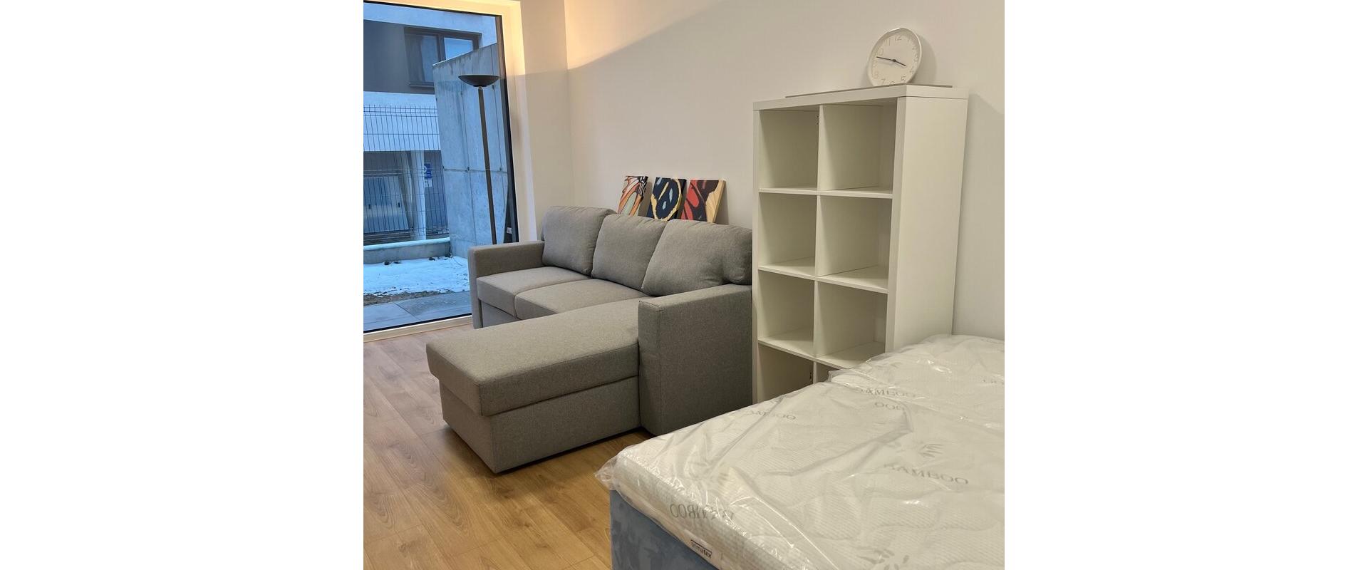 Nový 1,5 izb. byt s predzáhradkou a parkovacím miestom na prenájom v Rovinke.