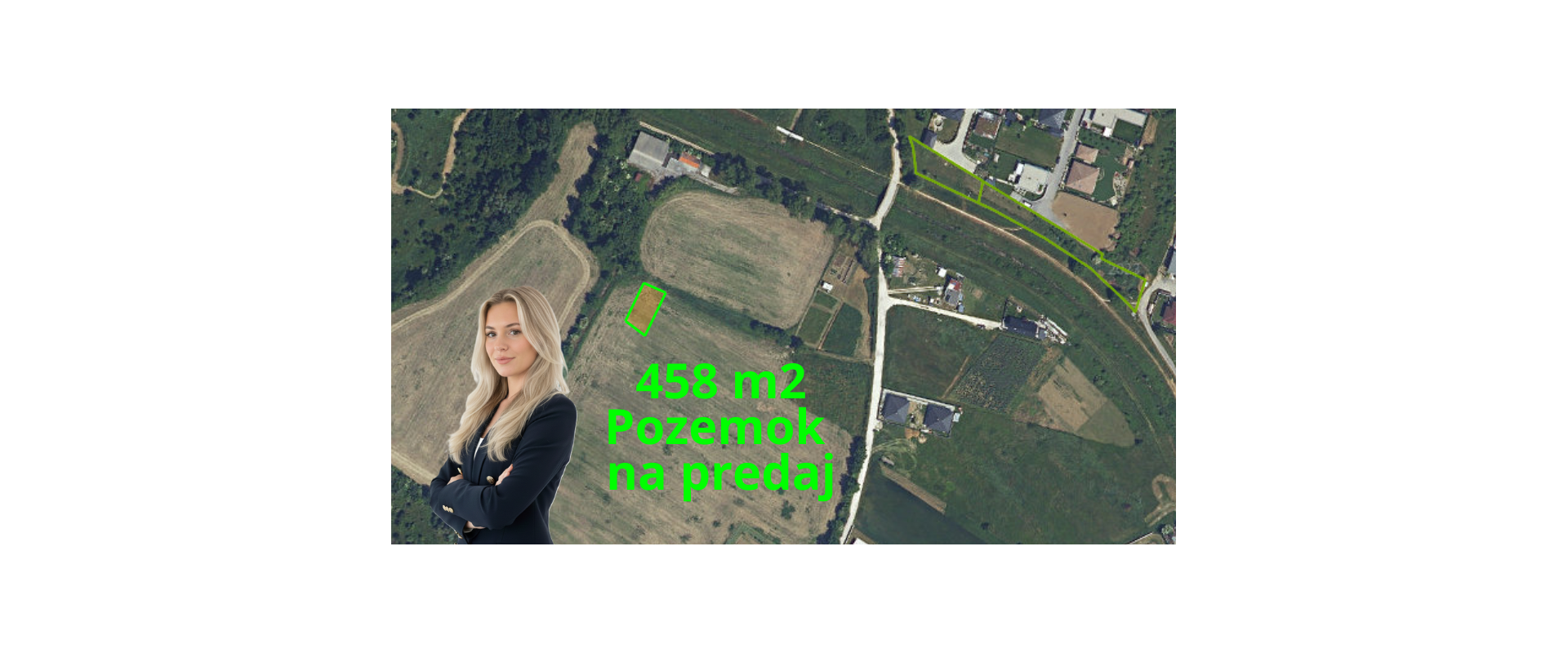 POZEMOK NA PREDAJ 458m2 - Moravany nad Váhom