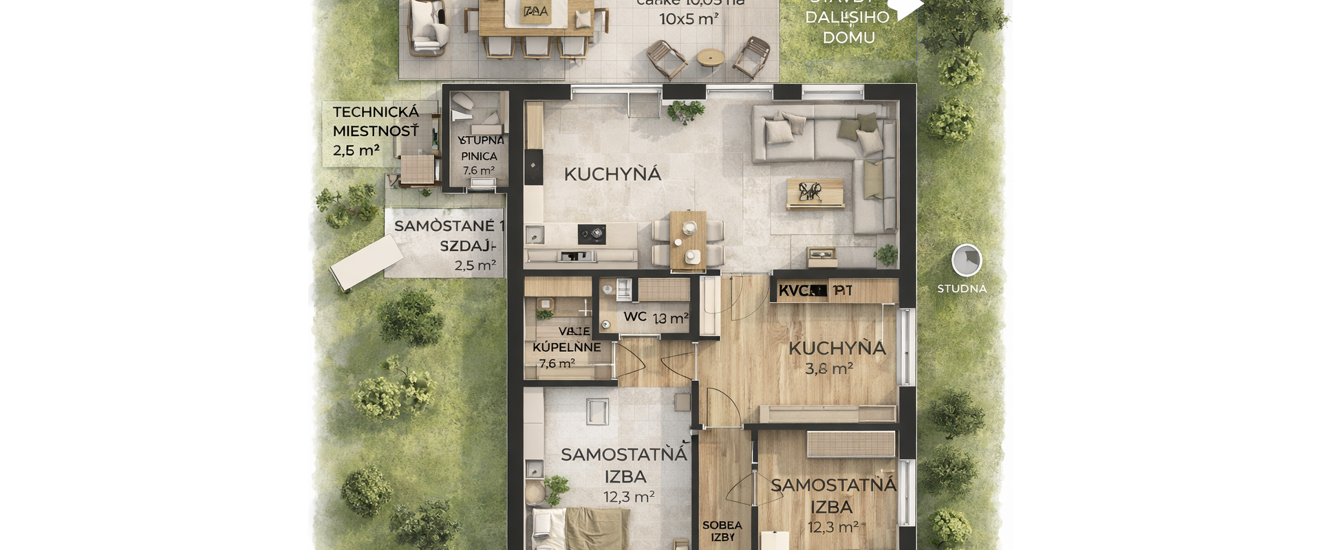 Krásny rodinný dom na predaj v obci Beladice ~ Chrášťany