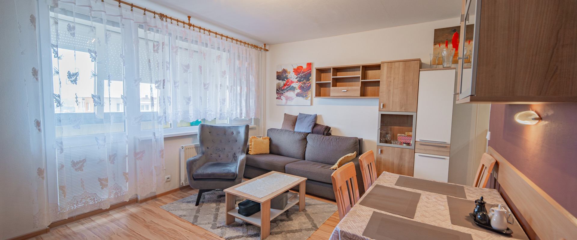 Na predaj Štýlový 2-izbový byt s veľkým zastrešeným balkónom