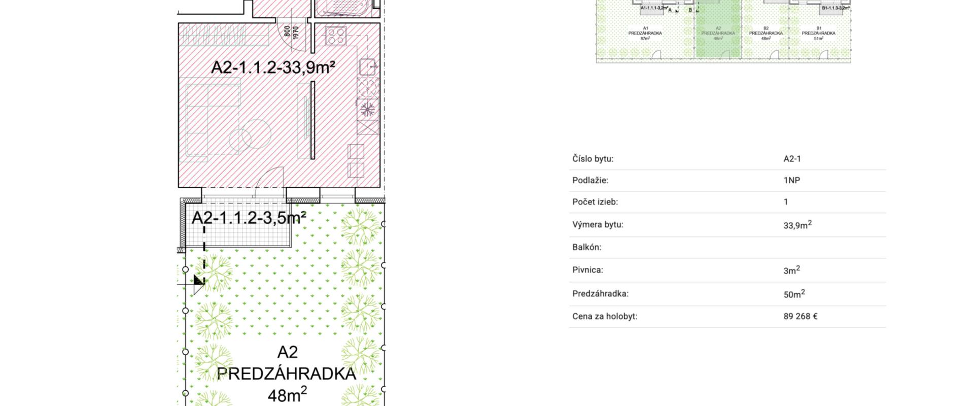 1-izbový byt s predzáhradkou v nadštandarde – TOP investícia