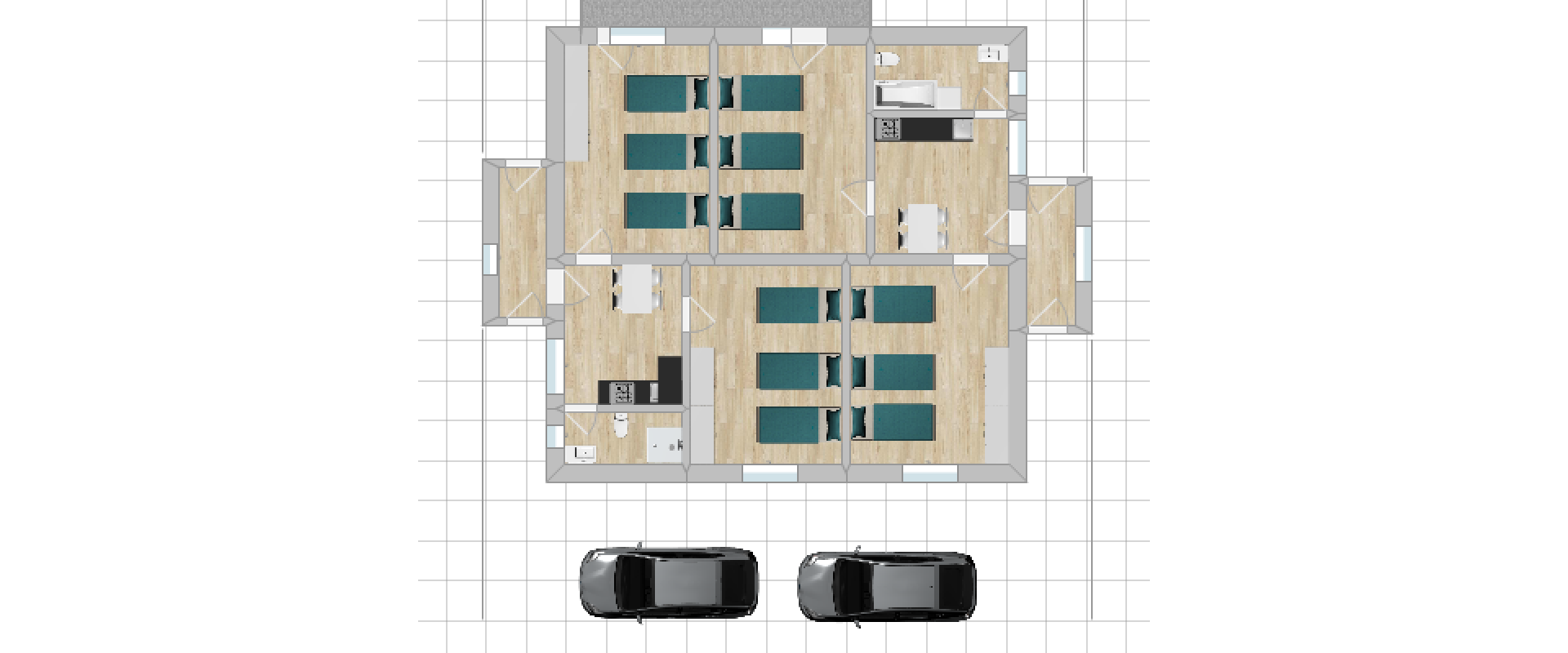 Na predaj 2-dom v Nitre na Žilinskej, vhodné pre biznis a PN