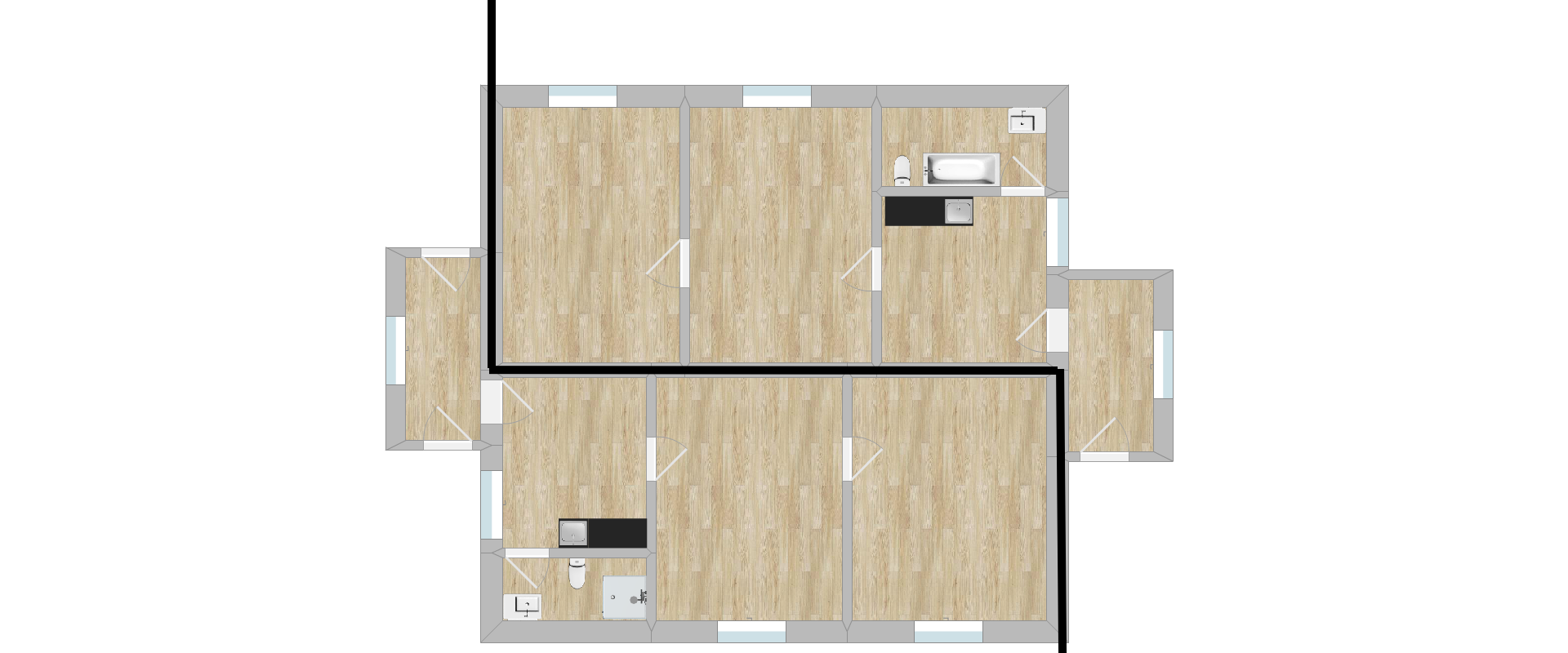 Na predaj 2-dom v Nitre na Žilinskej, vhodné pre biznis a PN