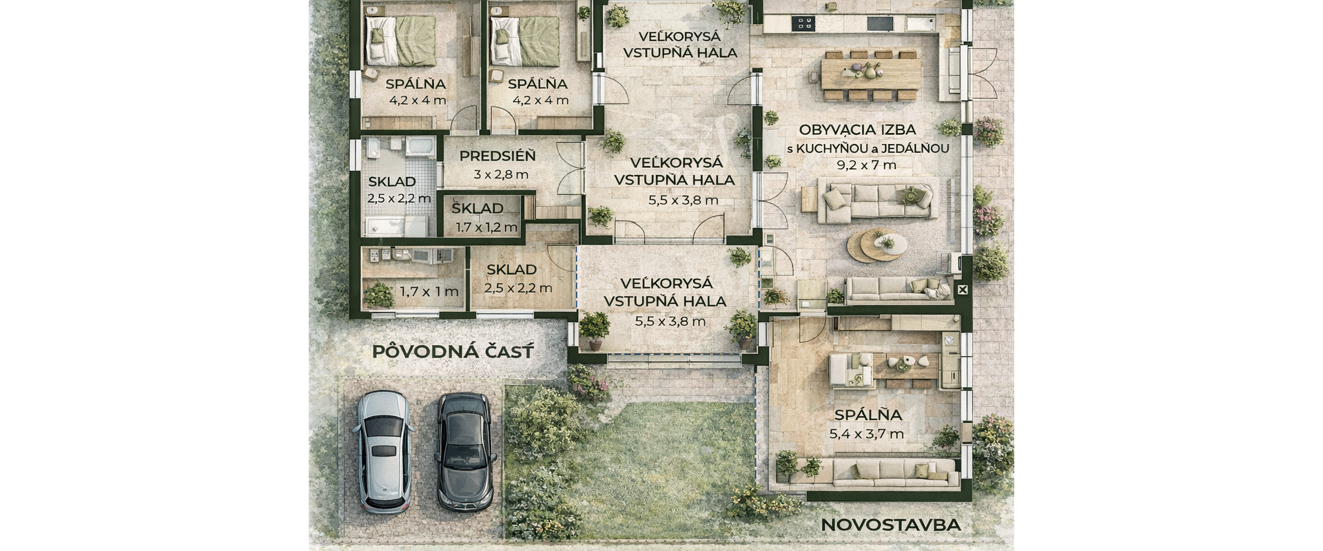 Výnimočný rodinný dom Golianovo na predaj - novostavba