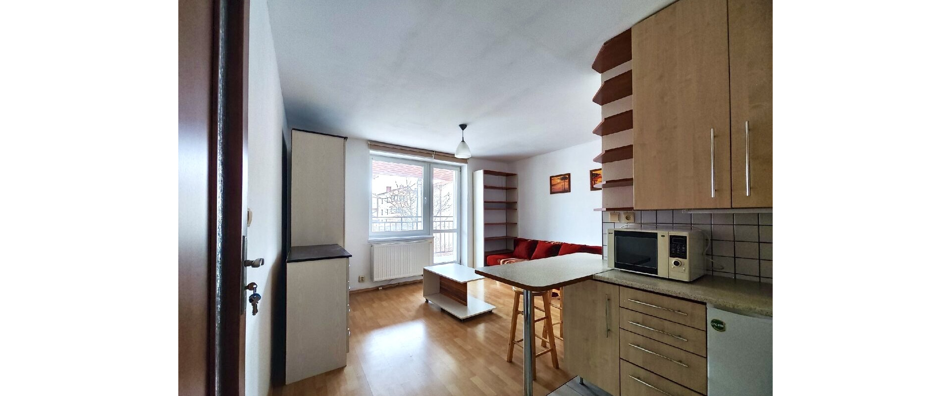 Útulný 1-izbový byt s balkónom – kompletne zariadený