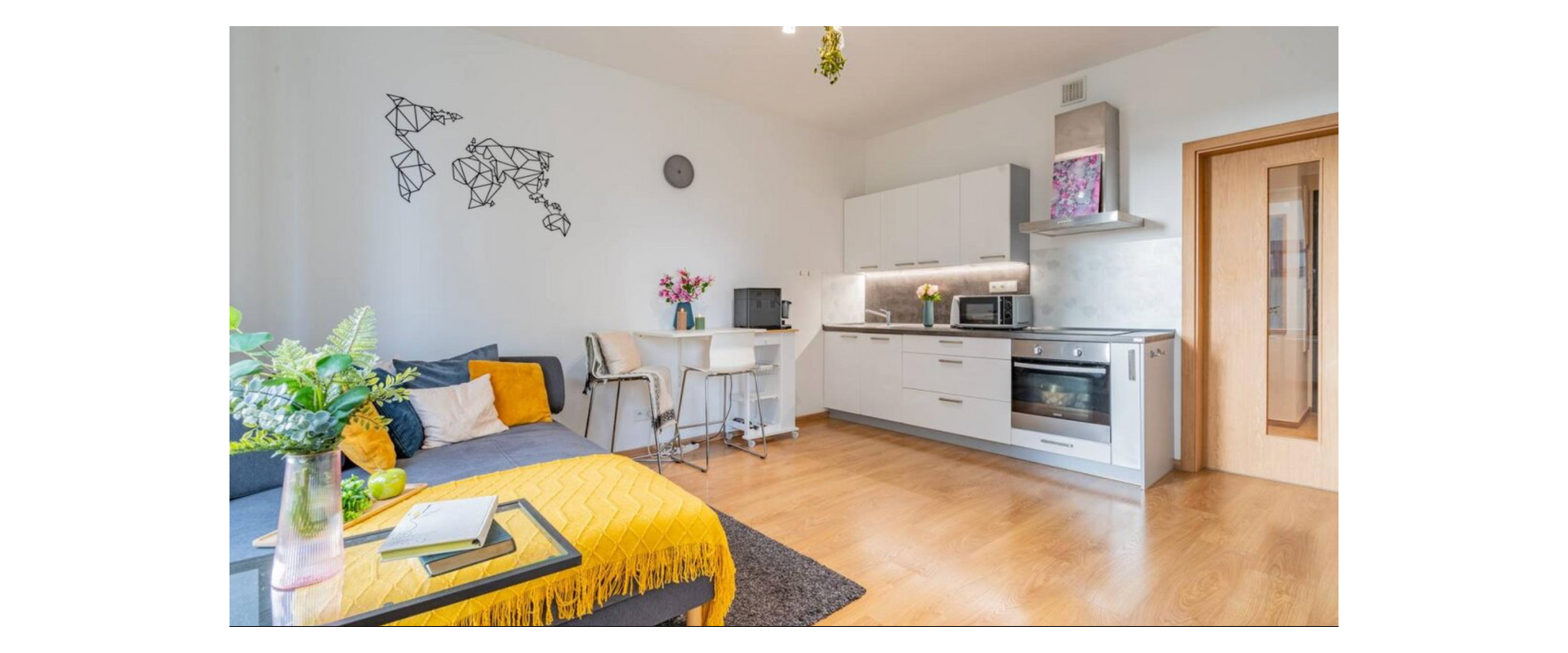 1-Izbový byt na predaj v Slnečniciach- Viladomy