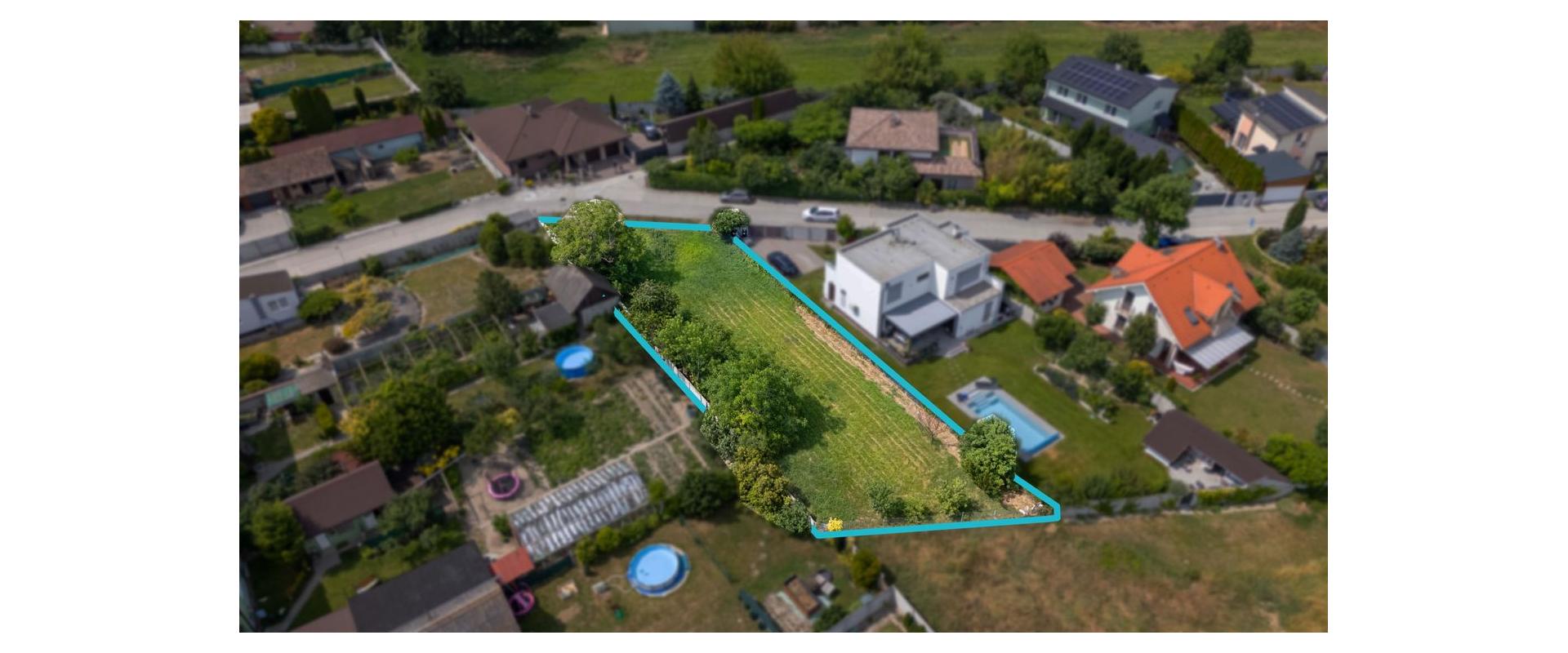 894 m2 Pozemok na výstavbu domu na predaj- Dunajská Lužná