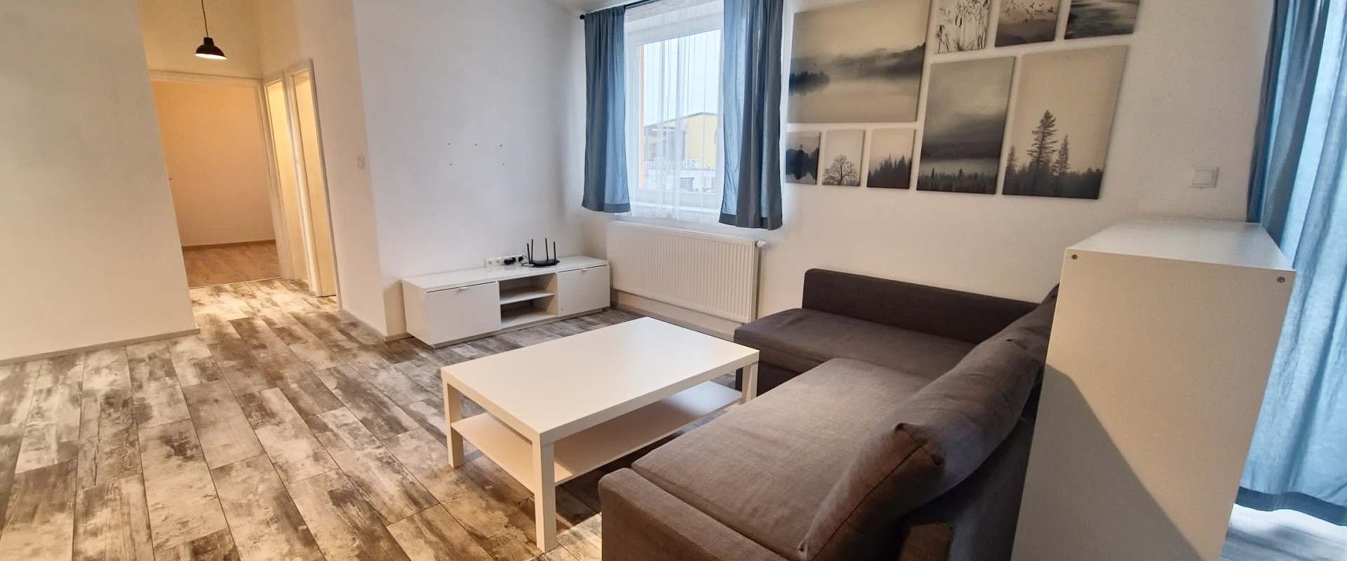 3-izbový byt s veľkou terasou, garážou a státím, pri Trnave