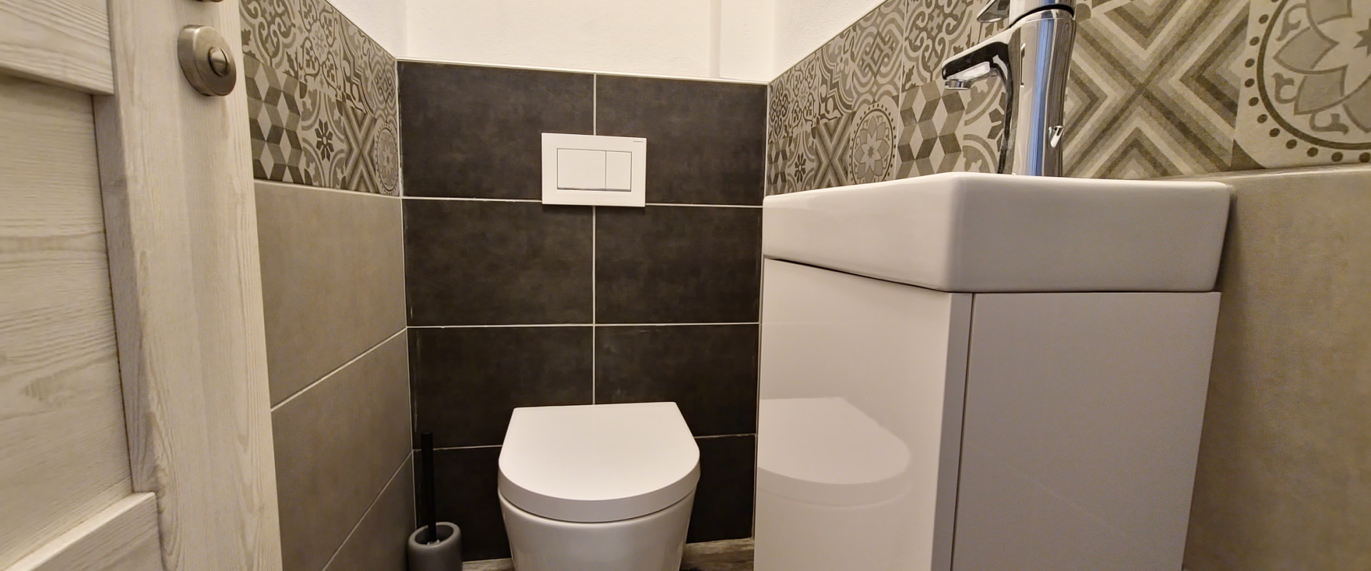 3-izbový byt s veľkou terasou, garážou a státím, pri Trnave