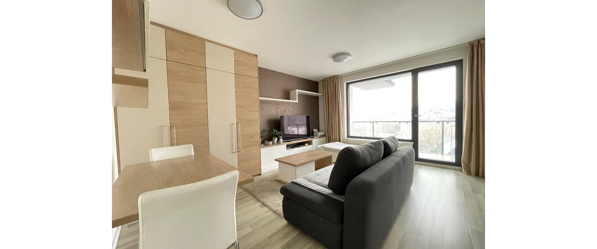 Dizajnový 1izbový byt v lokalite Nové Mesto