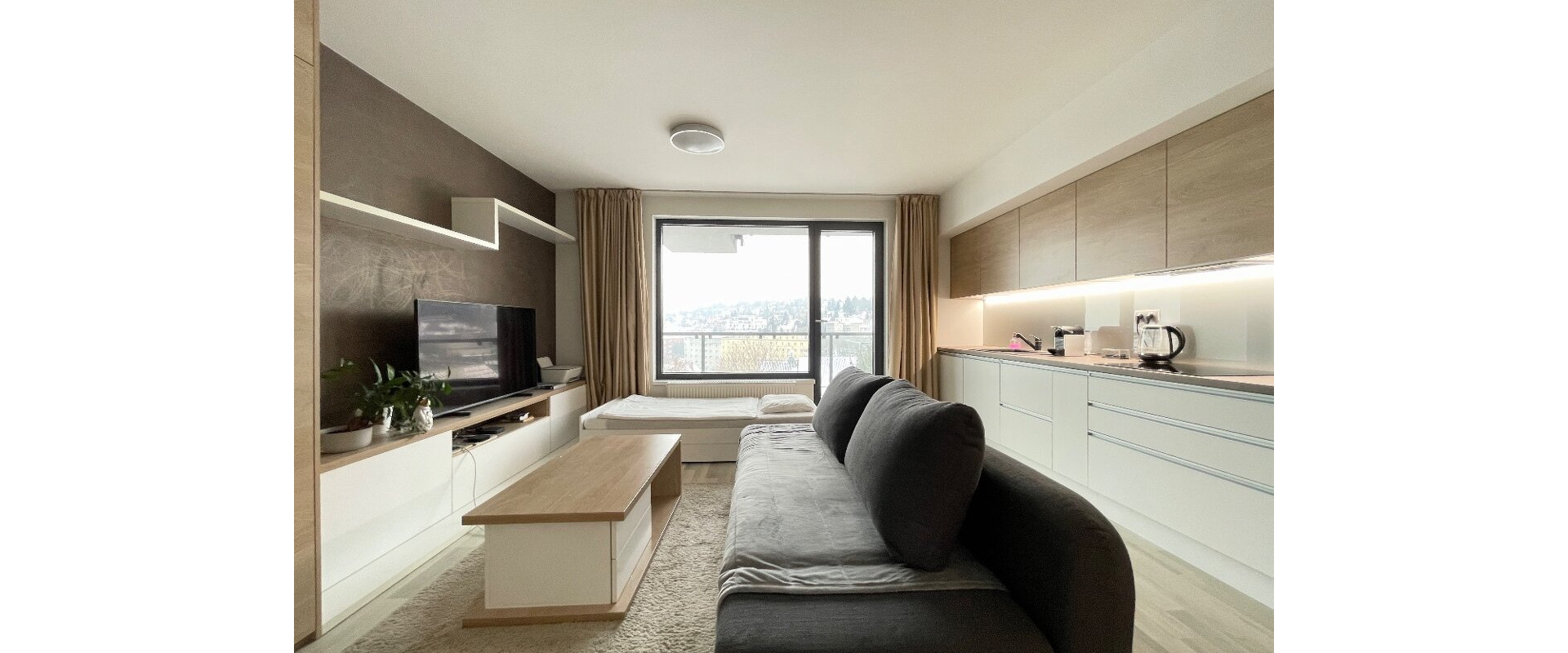 Dizajnový 1izbový byt v lokalite Nové Mesto