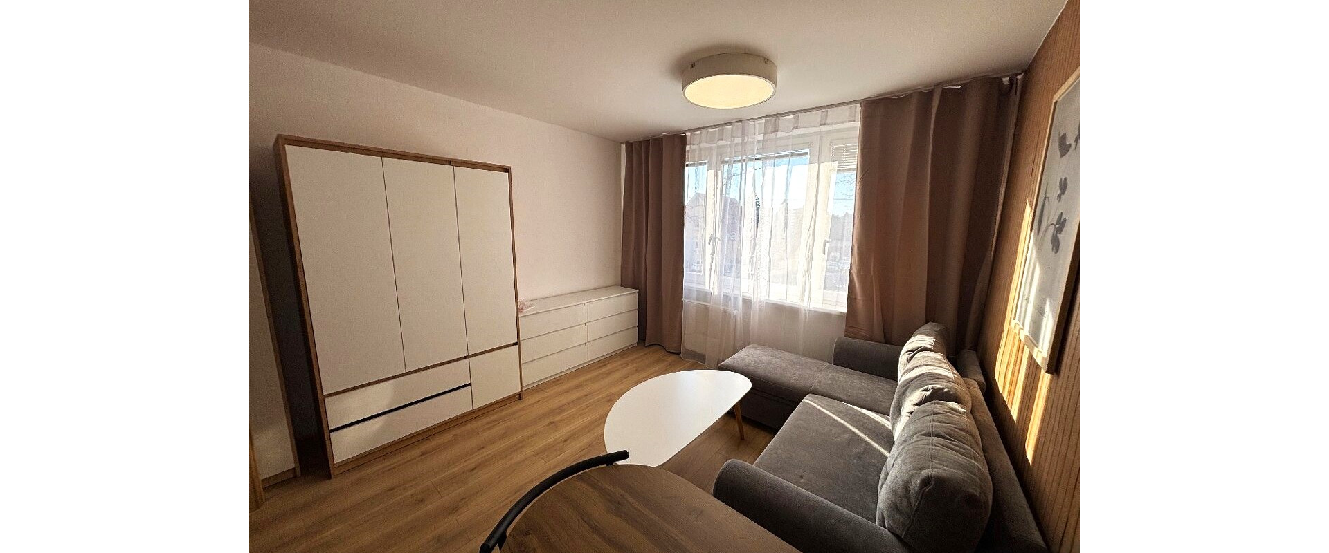 Štýlová moderná garsónka na prenájom Prievidza voľná ihneď