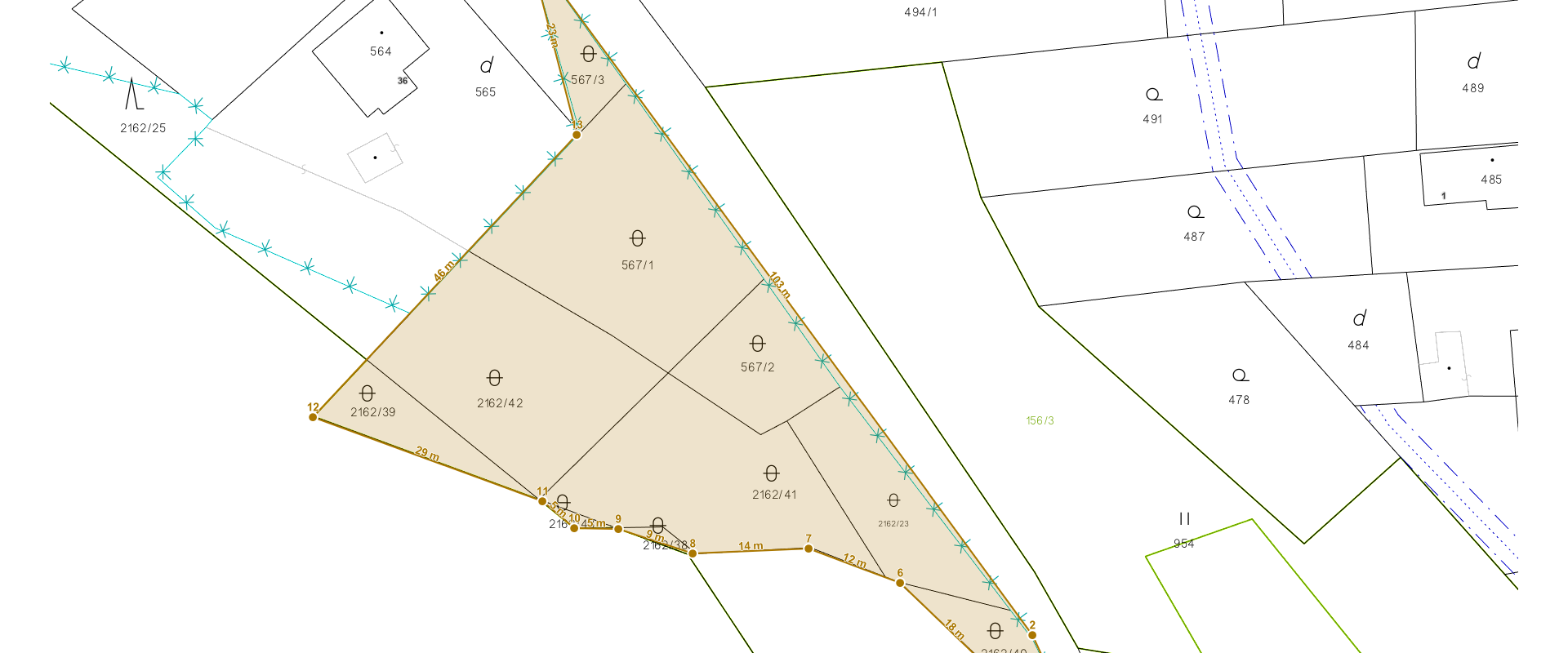 Na predaj stavebný pozemok o rozlohe - 2 381 m² v obci Kochanovce (okr. Humenné).