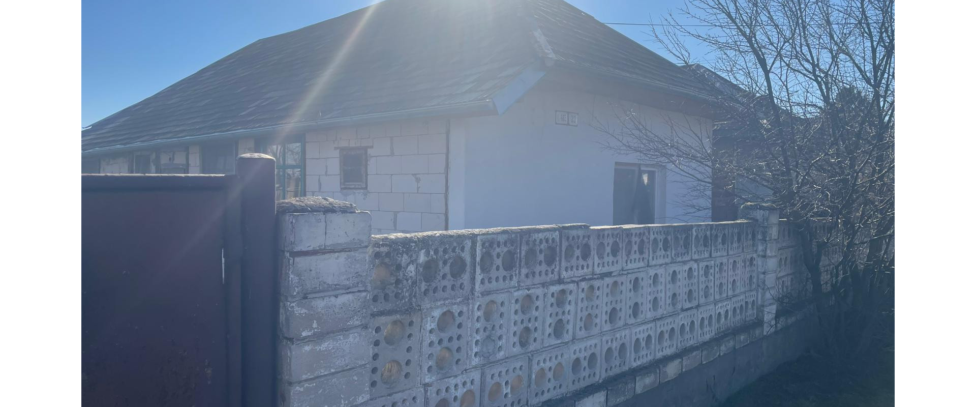 Vidiecky dom v obci Čata