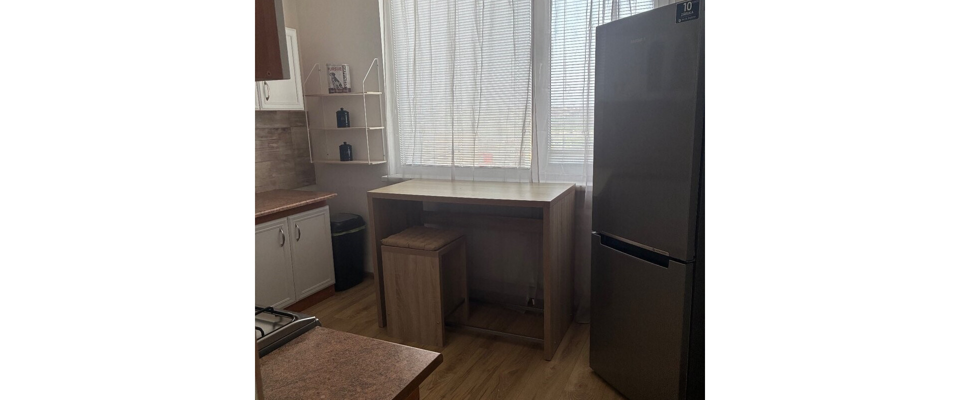 Na prenájom zariadený 2-izbový byt s balkónom