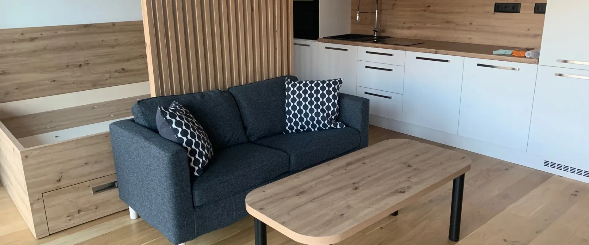 1izb. byt v novostavbe s garážovým státim, v modernom projekte NIDO2 pri jazere Kuchajda