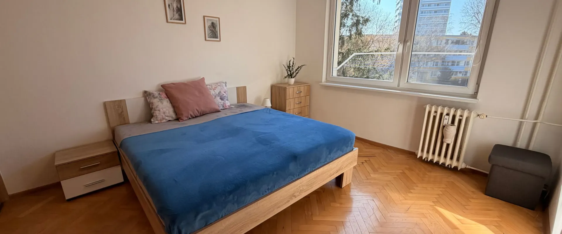 Kompletne zariadený 1-izbový byt v tichej lokalite Chrenová