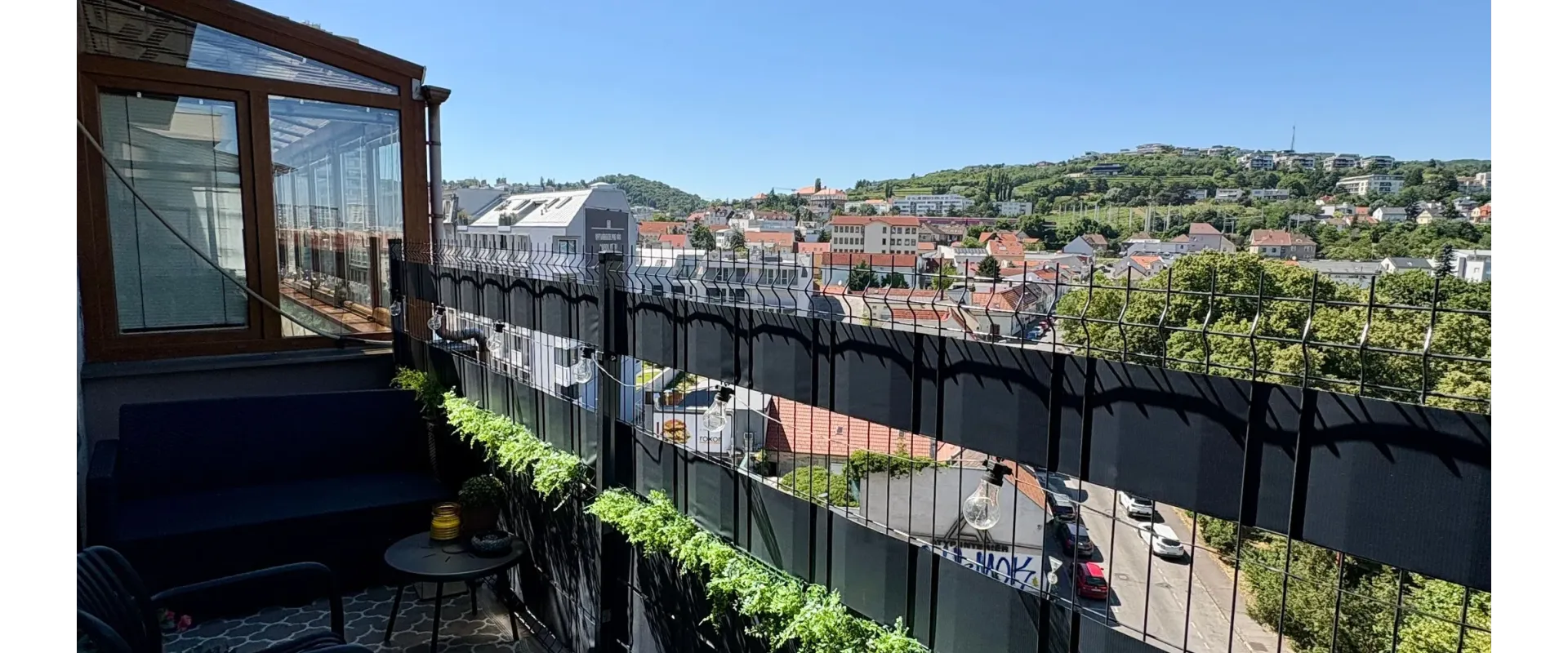 Prenájom- 3 izb.byt s terasou a krásnym výhľadom pri Račianskom mýte