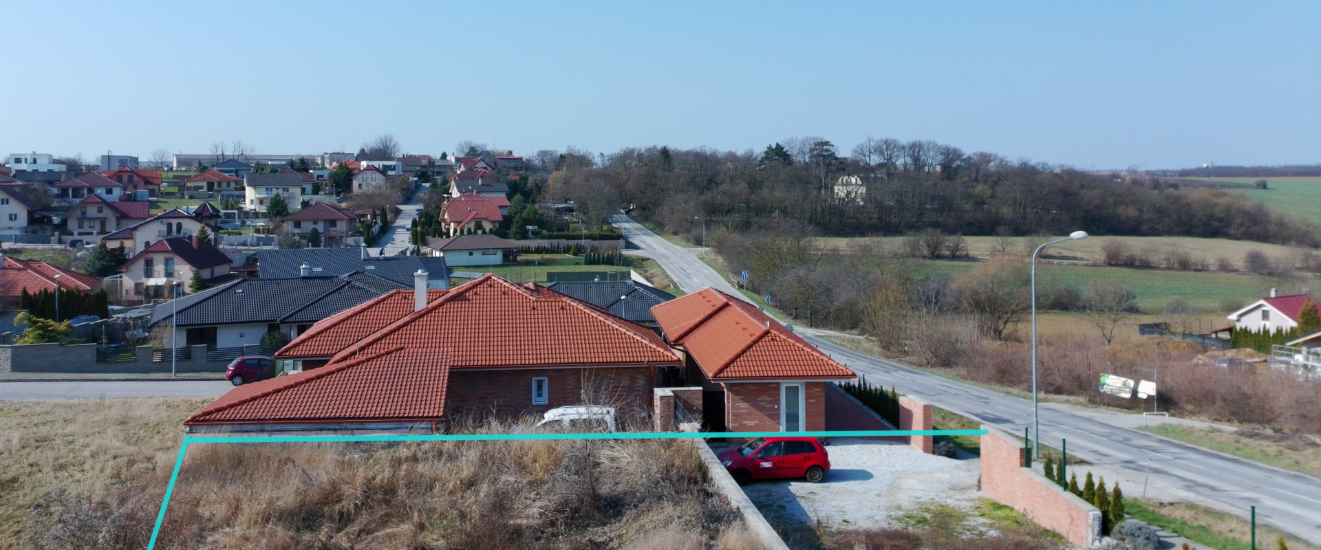 STAVEBNÝ POZEMOK 383 m2 + PROJEKT DOMU, Nitra - Hviezdoslavova trieda