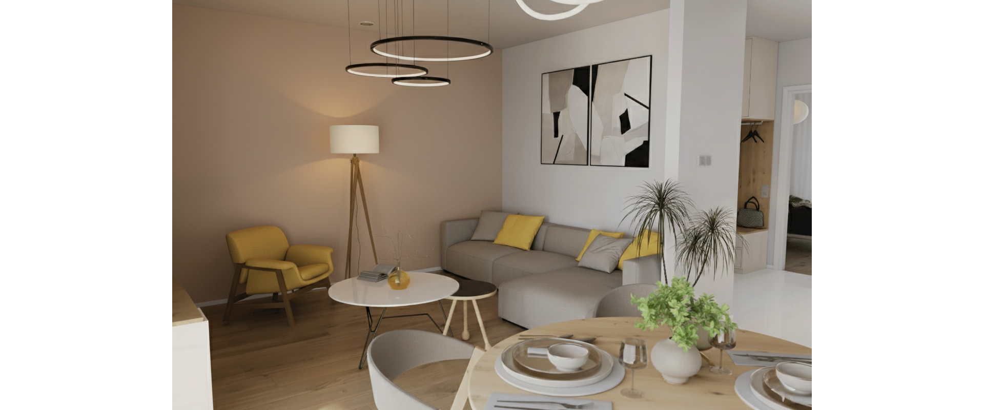 TOP CENA! Nový 3-izbový byt s dvomi terasami spolu až 100 m²