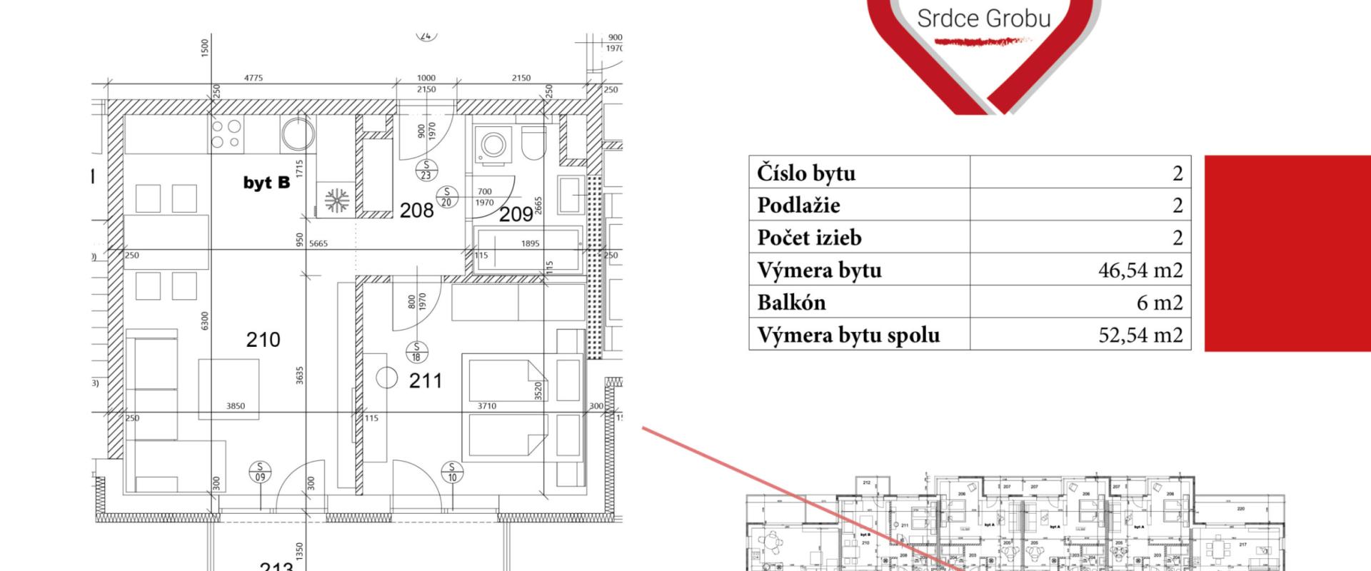 TOP CENA !!! 2-izbový byt s balkónom v novom projekte