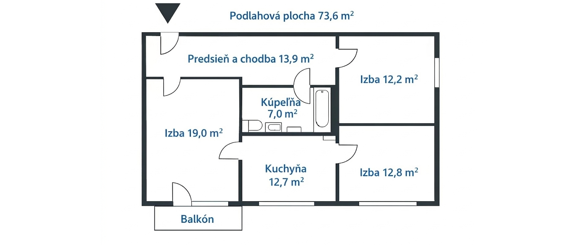 Predaj 3 izbového elegantného bytu v čistom dizajne, Ružinov