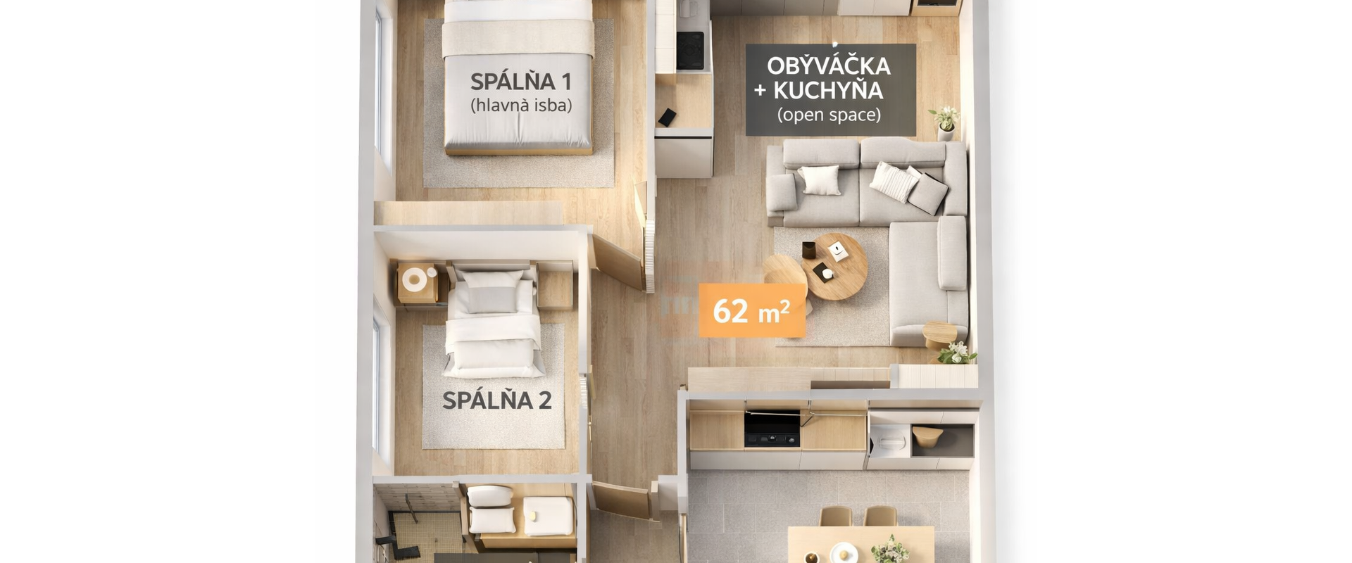 EXKLUZÍVNE NA PREDAJ | Dizajnový 3-izbový byt v centre Nitry