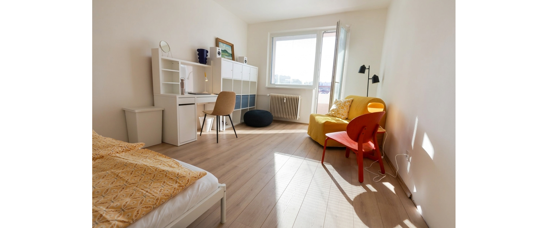 Štýlové bývanie so zvukom: 2+1 izbový byt na Južnej triede