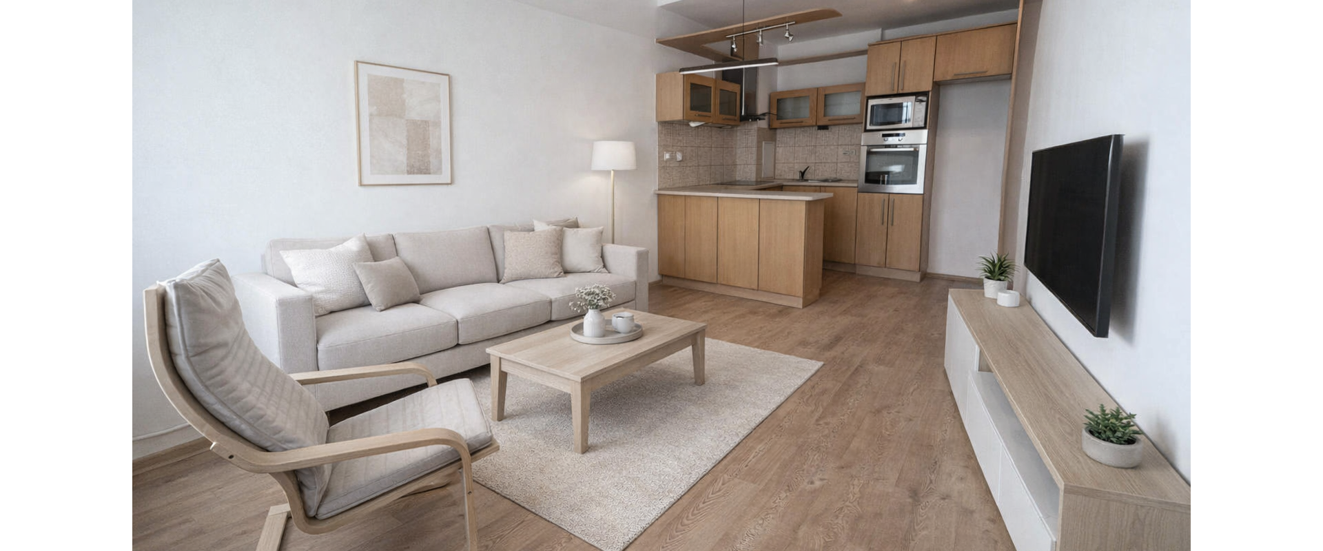 PREDAJ: Svetlý 2-izbový byt s loggiou v pokojnej časti Ružinova