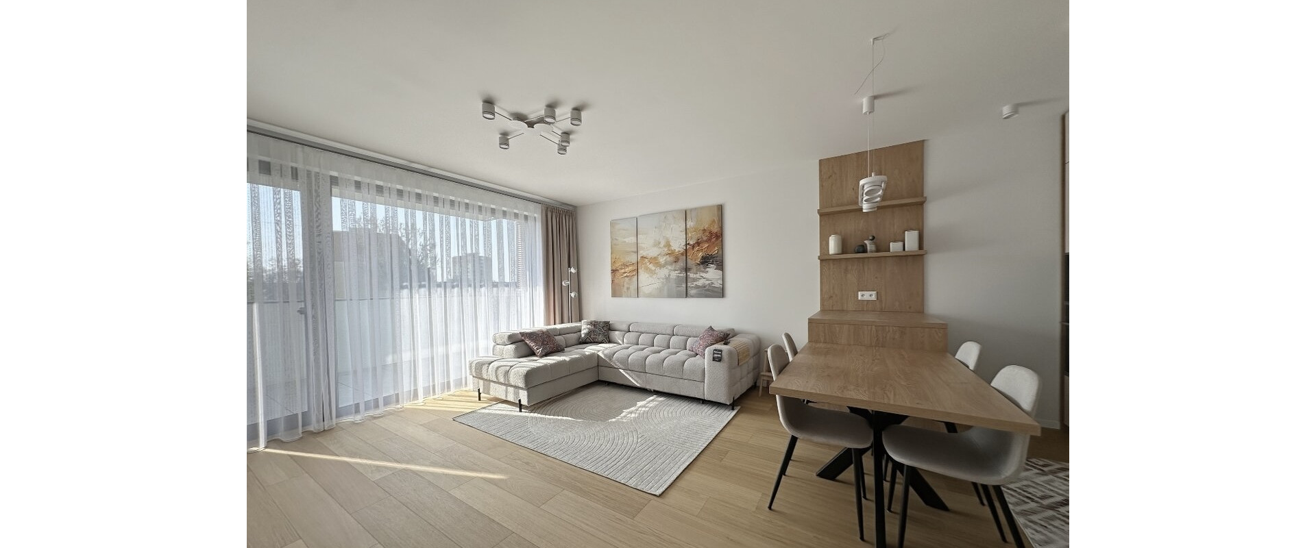 Prenájom 2-izbovégo bytu Ružinov green atrium s parkovanim