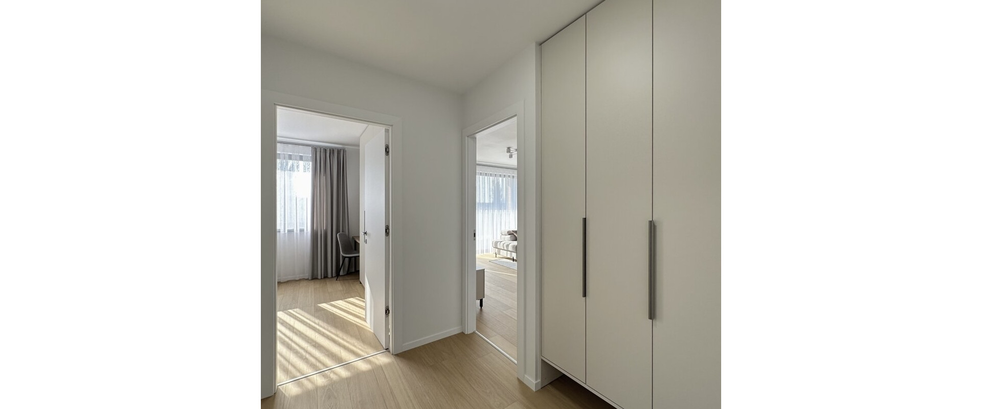 Prenájom 2-izbovégo bytu Ružinov green atrium s parkovanim