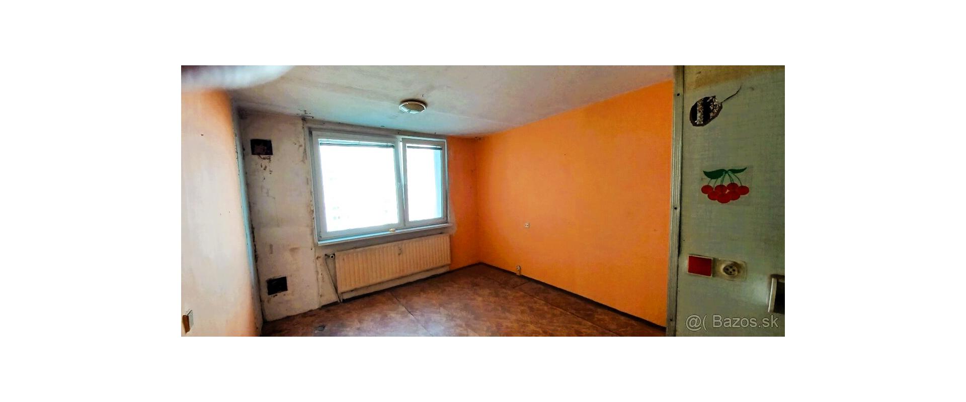 Na predaj garzónka - 24 m² v Humennom – ideálna na rekonštrukciu podľa vlastných predstáv