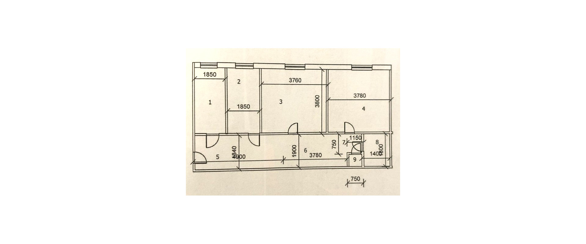 Predaj na východ orientovaného 4 izbového bytu pri Štrkovci
