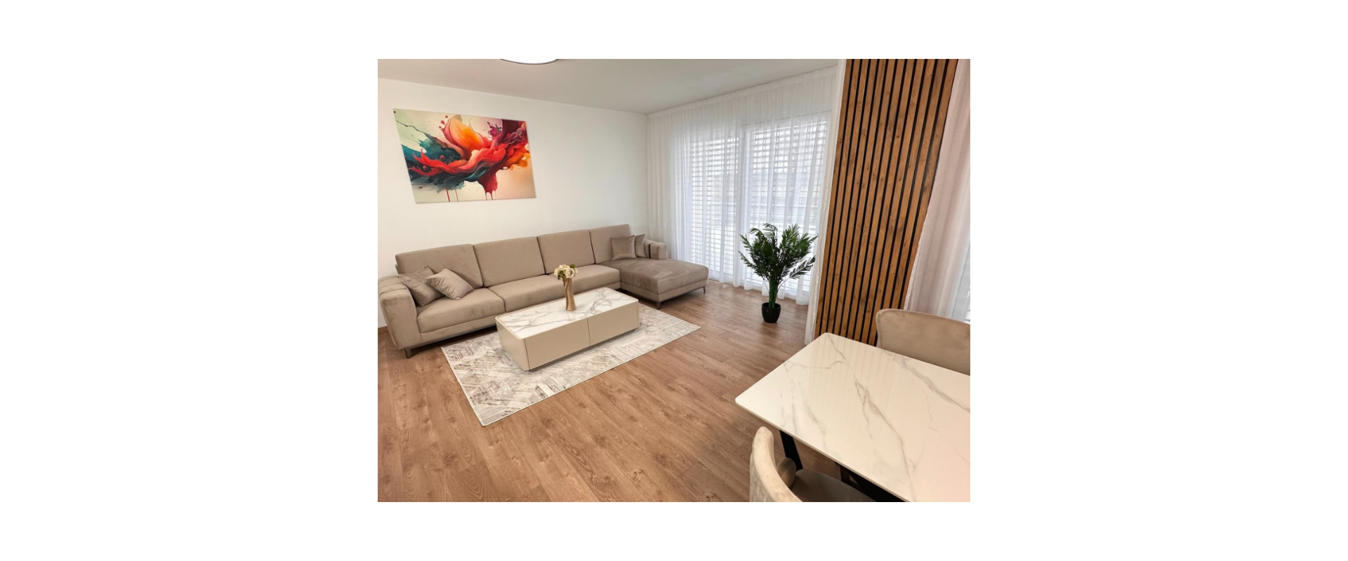 Nadštandardný 2-izbový byt s veľkou terasou