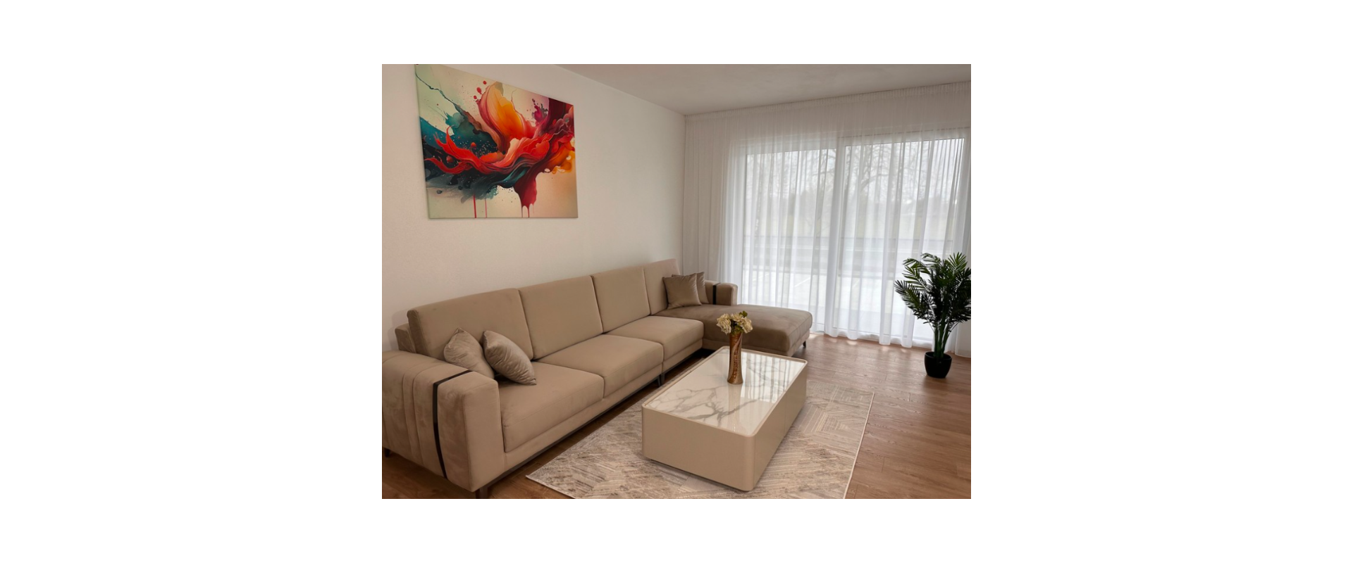 Nadštandardný 2-izbový byt s veľkou terasou