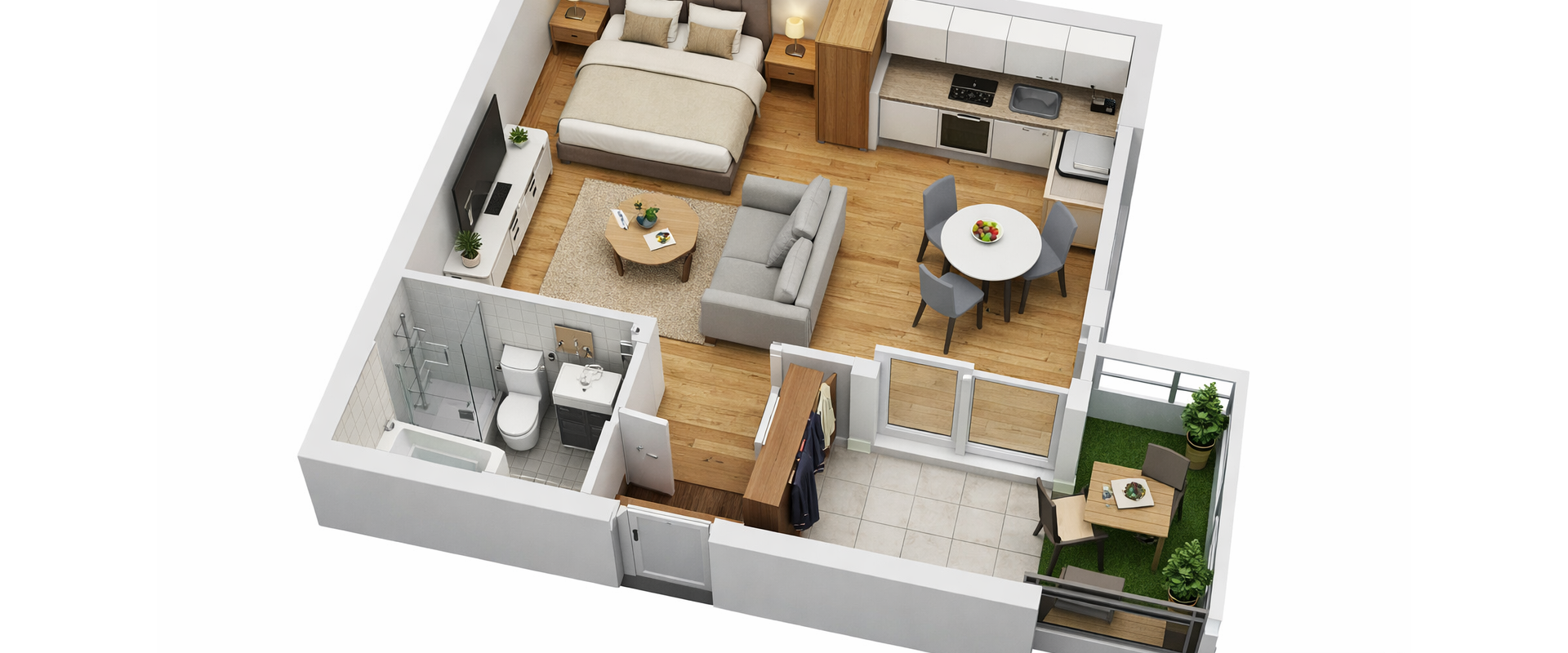 1-izbový byt Čajkovského na predaj za top cenu