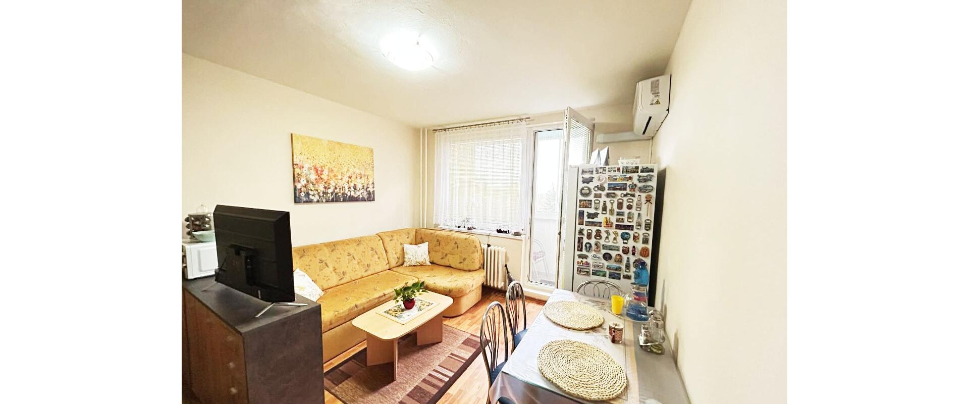 PREDAJ: Nadštandardne veľký 1-izbový byt s loggiou a KLÍMOU – ul. Saleziánov