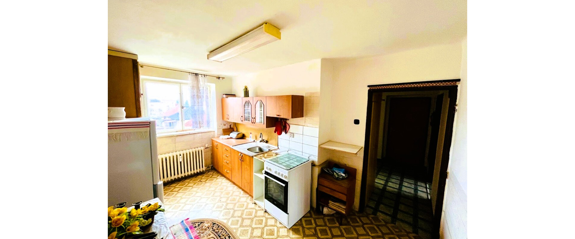 Na predaj 2-izbový byt s balkónom – Sídlisko I, Ulica Československej armády v Humennom.