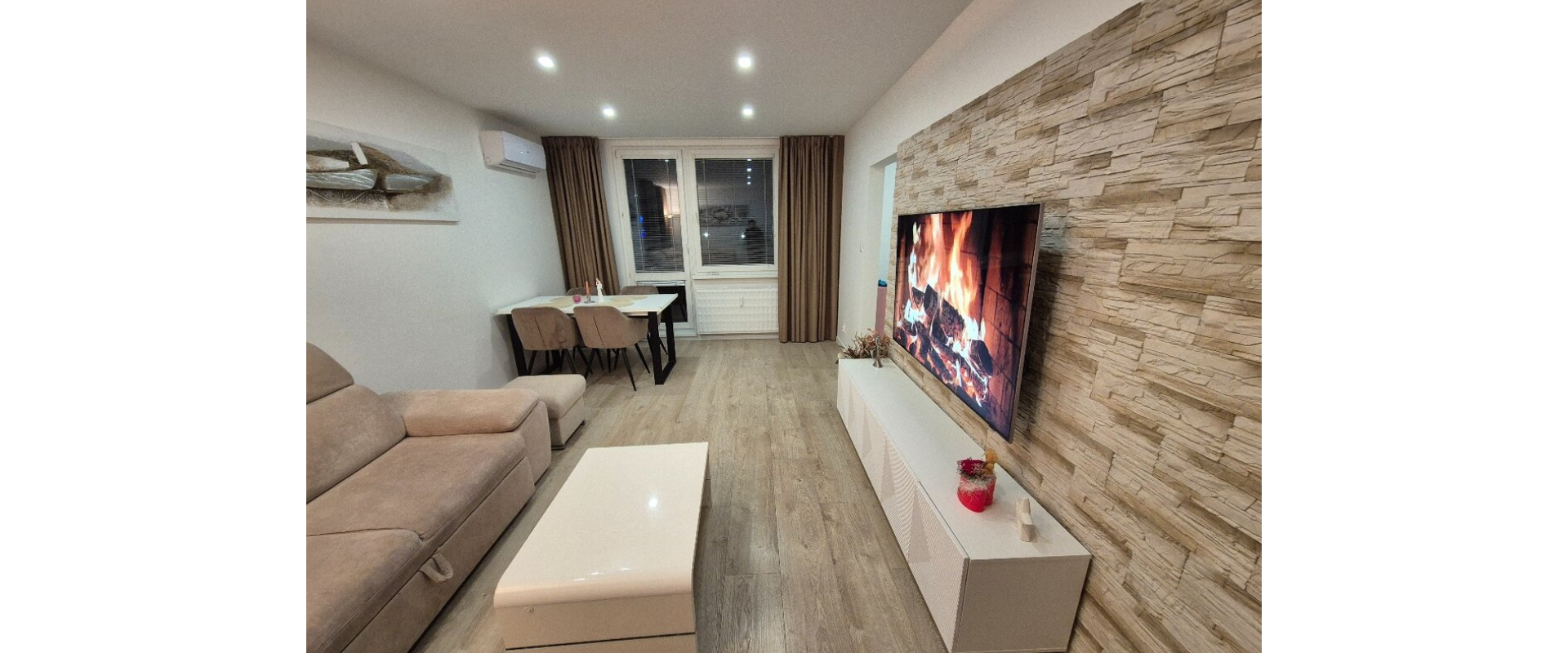 Kompletne zariadený 3-izbový byt na prenájom